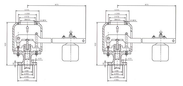 GA44H-64安全閥結(jié)構(gòu)示意圖